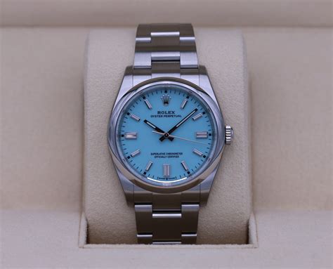 rolex oyster 31 tiffany|rolex tiffany blue 36mm price.